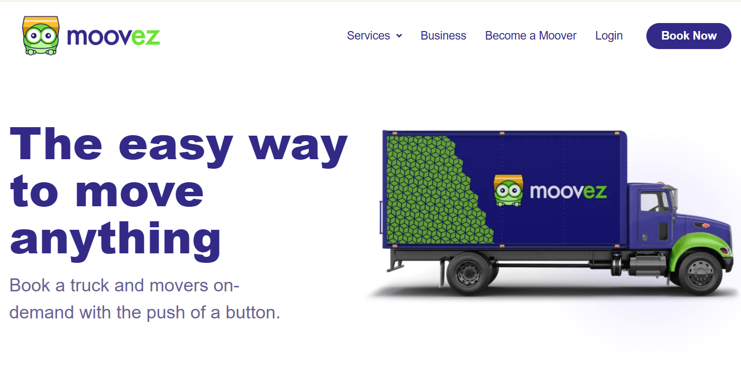 Moovez: AI-Powered Moving & Delivery Platform screenshot