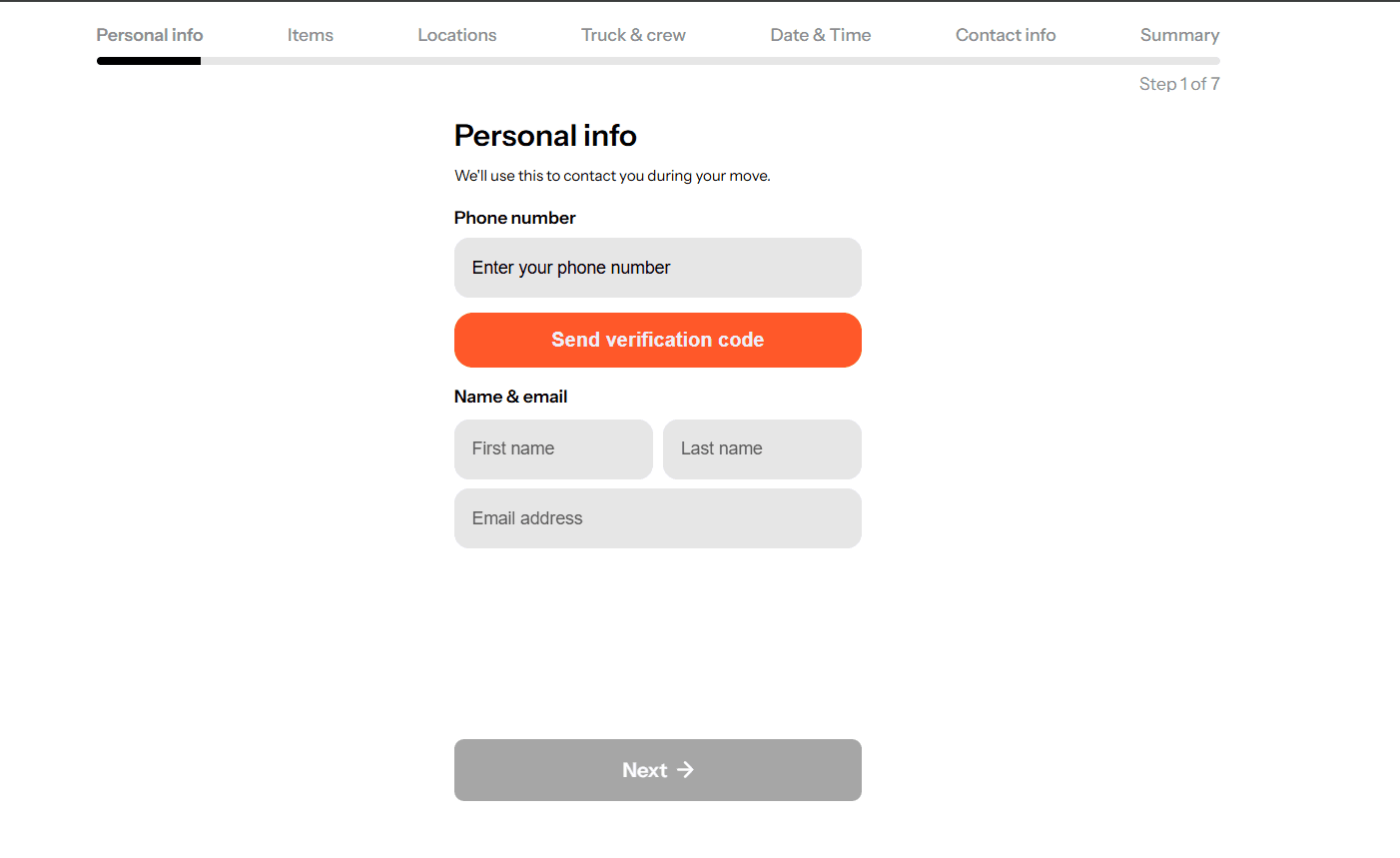 Quotely: Multi-Tenant AI Moving Quote Platform screenshot
